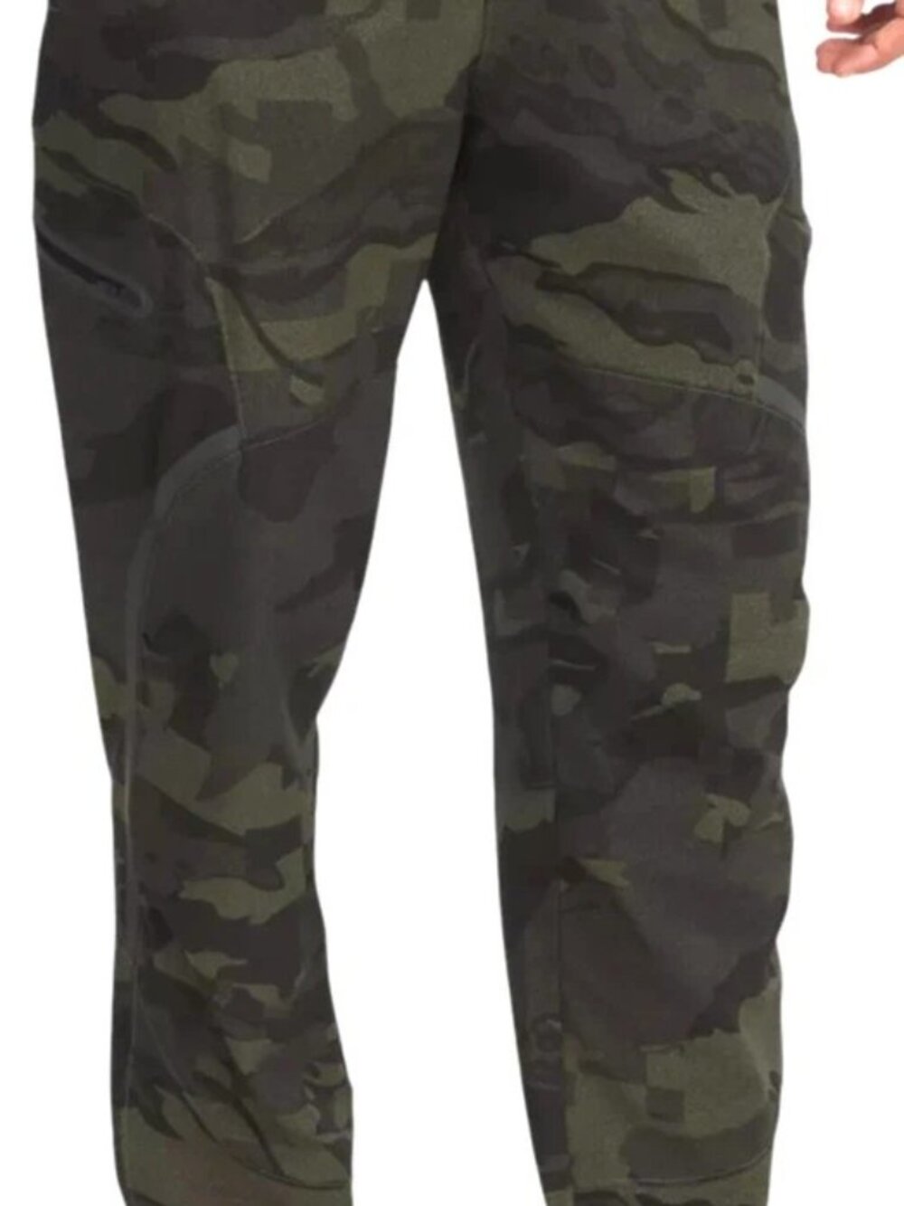 Under Armour Unstoppable Camo Cargo Pants Mens S  1390256 391 black green $100 - Picture 6 of 15